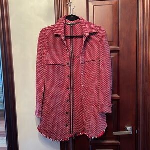 Maje tweeted jacket size 1